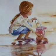 Cueillette de coquillages